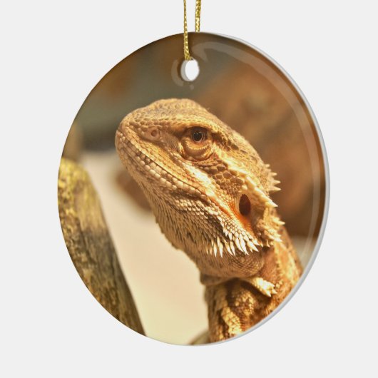 Bärtiger Drache Keramik Ornament (Links)
