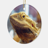 Bärtiger Drache Keramikornament (Links)