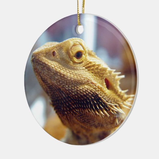 Bärtiger Drache Keramikornament (Links)