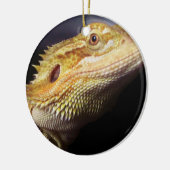 Bärtiger Drache-Kopf 2 Keramikornament (Links)
