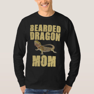 Bärtiger Drache  Mama Reptilien Haustier Reptilien T-Shirt