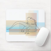 Bärtiger Drache Mousepad (Mit Mouse)