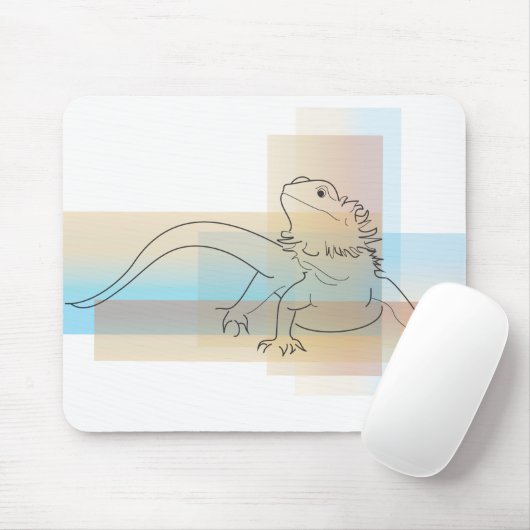 Bärtiger Drache Mousepad (Mit Mouse)