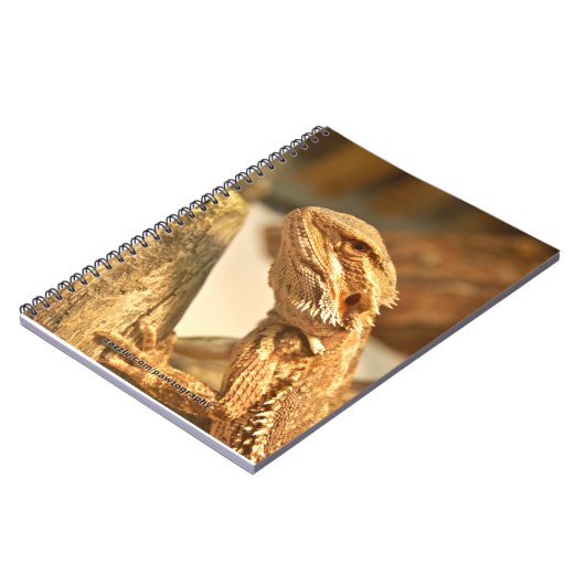 Bärtiger Drache Notizblock (Linke Seite)