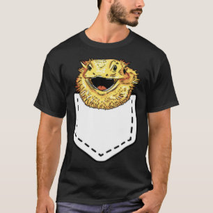 Bärtiger Drache Pocket Beardie Reptil Echse Liebha T-Shirt