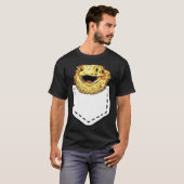 Bärtiger Drache Pocket Beardie Reptil Echse Liebha T-Shirt (Vorne ganz)