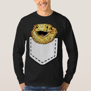 Bärtiger Drache Pocket Beardie Reptil Echse Liebha T-Shirt