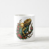 Bärtiger Drache Tropische Fantasy-Landschaft Repti Kaffeetasse (Mittel)