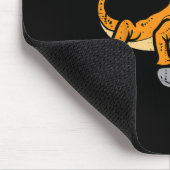 Bärtiger Drache Videospiel Lustiger Gamer Tier Män Mousepad (Ecke)