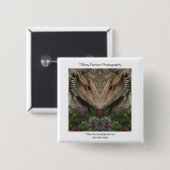 Bärtiger DrachePromo Button (Vorne & Hinten)