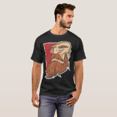 Bärtiger Mann T-Shirt (Vorne ganz)