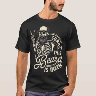Bärtiger Papa Daddy Vatertag Entschuldigung Dieser T-Shirt