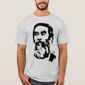 Bärtiger Saddam Hussein Porträt-T - Shirt