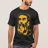 Bärtiger Saddam Hussein Porträt-T - Shirt (Vorderseite)