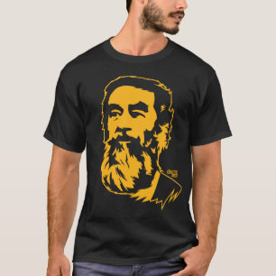 Bärtiger Saddam Hussein Porträt-T - Shirt