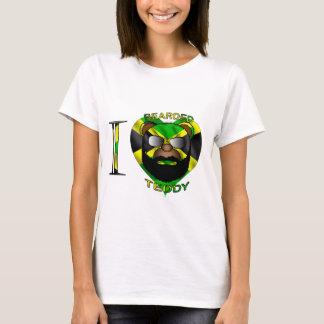 Bärtiger Teddybär Jamaika der Damen-LUV T-Shirt