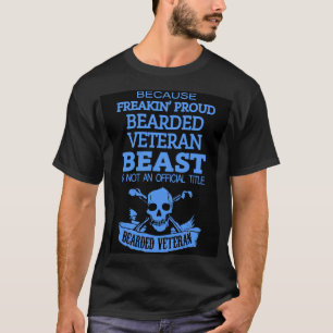 Bärtiger Veteran T-Shirt