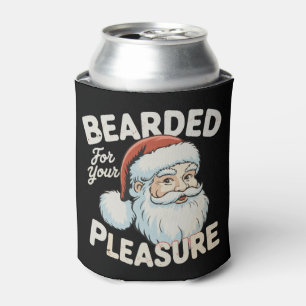Bärtiger Weihnachtsmann für Ihre Freude Dosenkühler