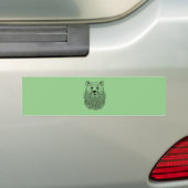 Bärtiges Bärn-Produkt Autoaufkleber (Auf Auto)