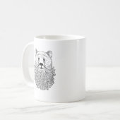 Bärtiges Bärn-Produkt Kaffeetasse (Vorderseite Links)