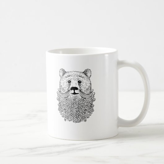 Bärtiges Bärn-Produkt Kaffeetasse (Rechts)