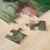 Bärtiges Collie-Hundepuzzlespiel Puzzle (Seite)