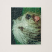 Bärtiges Collie-Hundepuzzlespiel Puzzle (Vertikal)
