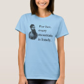 Bärtiges Dament-stück T-Shirt (Vorderseite)