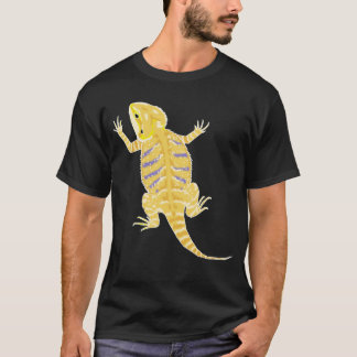Bärtiges Shirt des Drachen (dunkle bkg Farben)