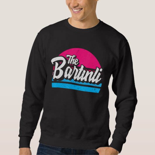 Bartin 74 Memleket Türkei Retro Idee Sweatshirt (Vorderseite)