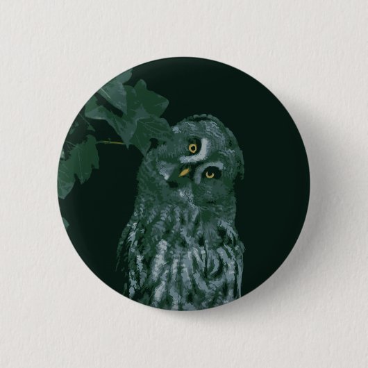Bartkauz Button (Vorderseite)