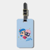 Bartleby - Freunde für immer Gepäckanhänger (Vorderseite vertikal)