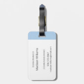 Bartleby - Freunde für immer Gepäckanhänger (Rückseite vertikal)