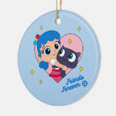 Bartleby - Freunde für immer Keramik Ornament (Links)