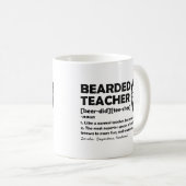 Bartlehrer Funny Definition Personalisiert Kaffeetasse (VorderseiteRechts)