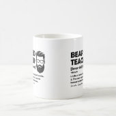 Bartlehrer Funny Definition Personalisiert Kaffeetasse (Mittel)