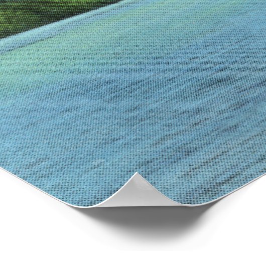 Bartlett Carry Club Aussicht auf den Oberen See Poster (Ecke)