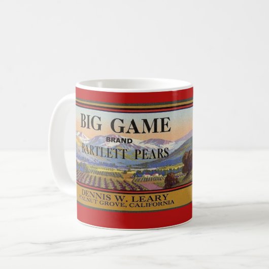 Bartlett Pears Tasse (Vorderseite Links)