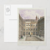 Bartletts Gebäude, Holborn, 1838 Postkarte (Vorne/Hinten)