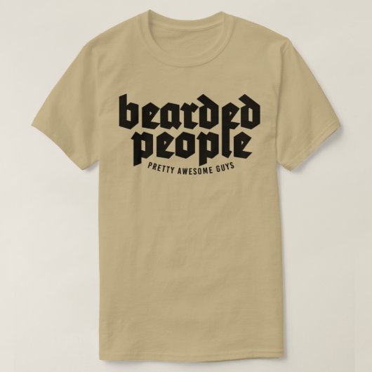 Bartleute hübsche phantastische Typ T-Shirt (Design vorne)