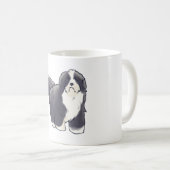 Bartollie Hund Magic Kaffeetasse (VorderseiteRechts)