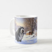 Bartollie Let It Snow Weihnachten Kaffeetasse (Vorderseite Links)