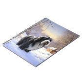 Bartollie Let It Snow Weihnachten Notizblock (Linke Seite)