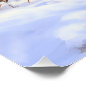 Bartollie Let It Snow Weihnachten Poster (Ecke)