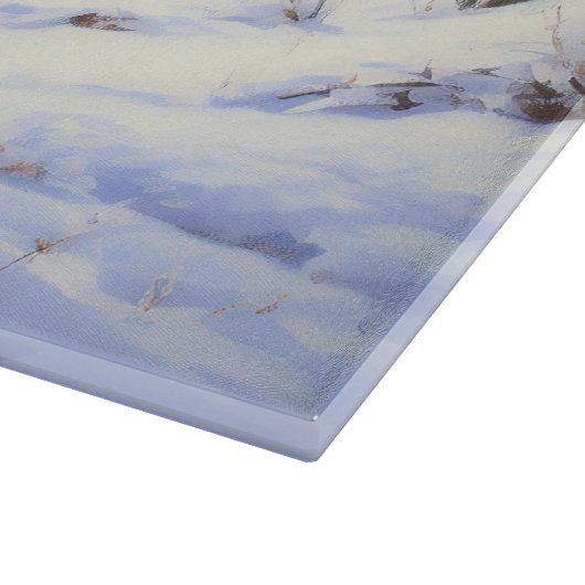 Bartollie Let It Snow Weihnachten Schneidebrett (Ecke)