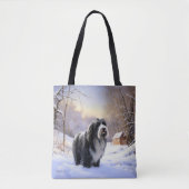 Bartollie Let It Snow Weihnachten Tasche (Vorderseite)