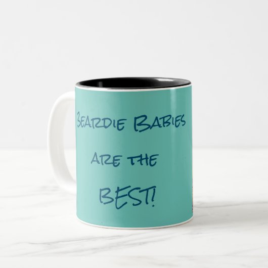 Bartollie Puppy-Tasse Zweifarbige Tasse (Vorderseite Links)