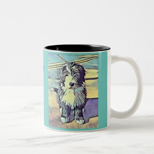 Bartollie Puppy-Tasse Zweifarbige Tasse (Rechts)
