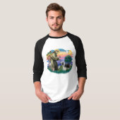 Bartollie (schieferweiß) T-Shirt (Vorne ganz)