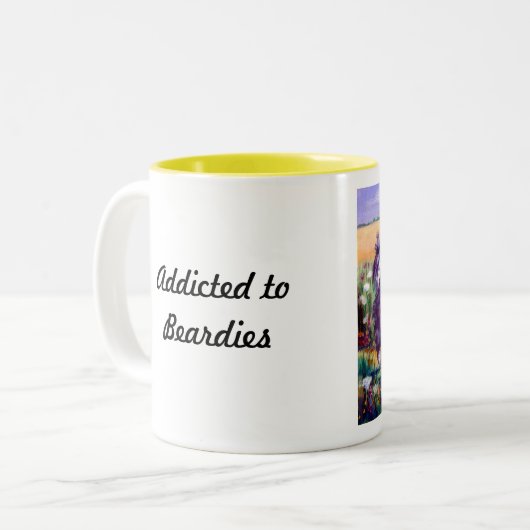 Bartollie-Tasse Zweifarbige Tasse (Vorderseite Links)